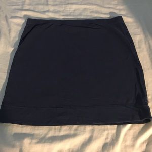 Jersey mini skirt