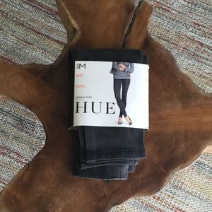 Hue Gray Denim Leggings