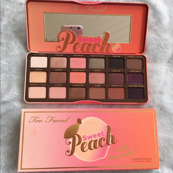 Brand New Too Faced Sweet Peach Eye Shadow Palette