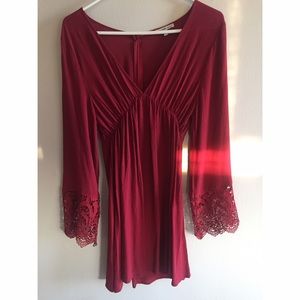 Burgundy Charlotte Russe Dress