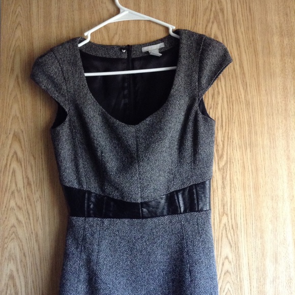 H&M Fitted Grey Dress