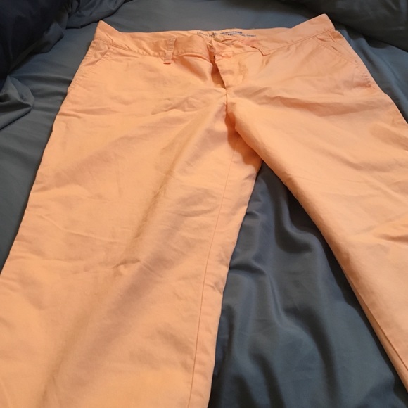 Gap orange khakis