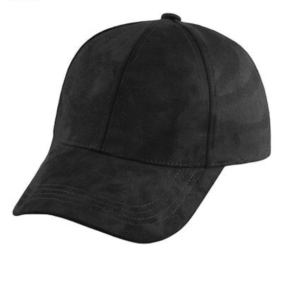 LF Accessories - LF black suede hat