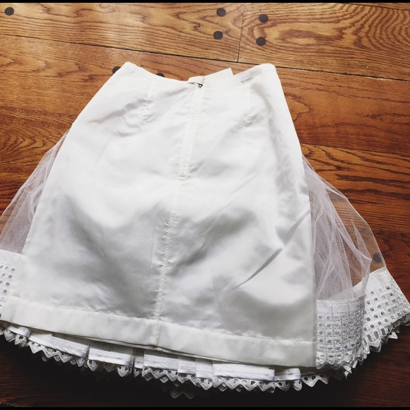 White Candace Fraiberger French couture - Picture 3 of 4