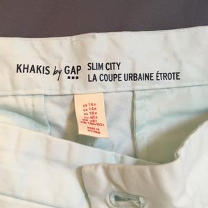 Light blue gap khakis