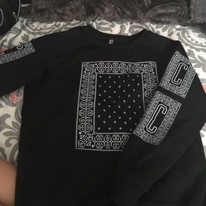 Crooks and castles crew neck sweatshirt