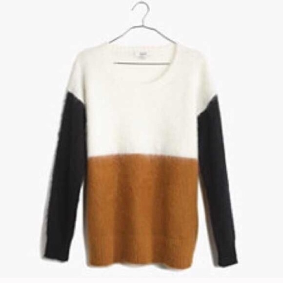 ISO: Madewell colorblock brushed mohair sweater