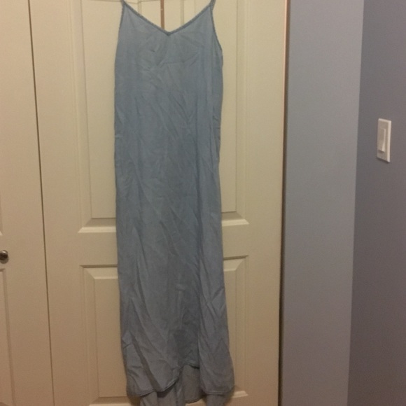 NWT Gap Chambray Maxi Sundress size XS