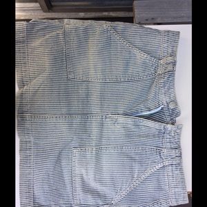 MADEWELL SIZE 4 , short denim skirt