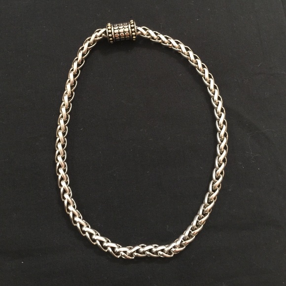 Silver plated necklace