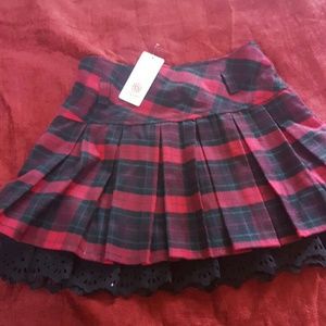 Plaid skirt
