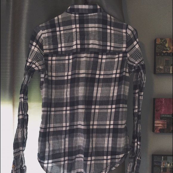 Abercrombie & Fitch Flannel Top - Picture 2 of 3