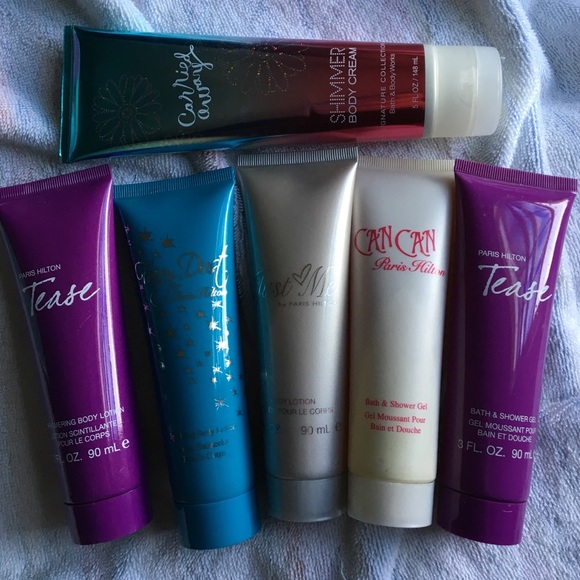 BUNDLE Paris Hilton lotions and shower gels