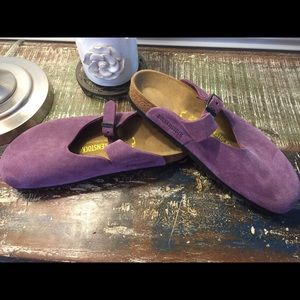 Birkenstock Rosemead Plum Shoes Size 39
