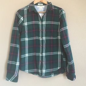 Flannel button up