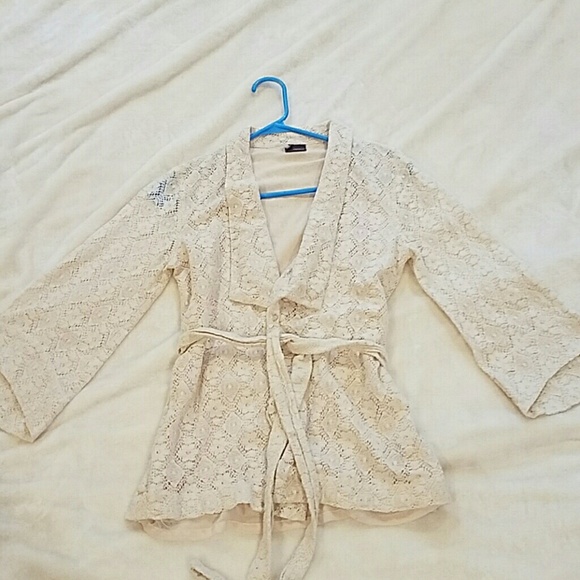 Sparkle and Fade Belted Coat small