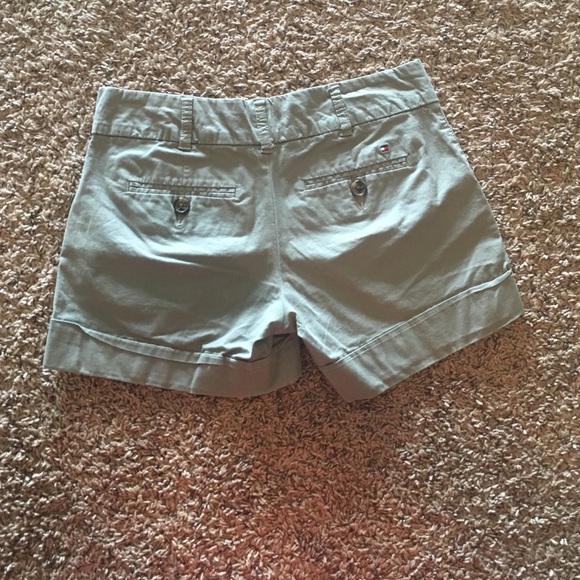 Tommy Hilfiger Olive Shorts - Picture 2 of 3