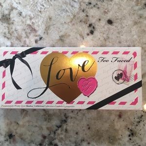 Too faced love pallete out of stock everywhere NIB