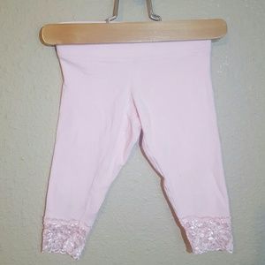 Lacy Pink Leggings!