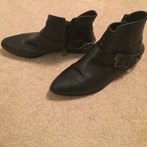 Forever 21 black ankle boots