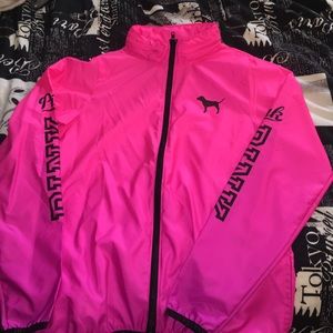 PINK windbreaker jacket