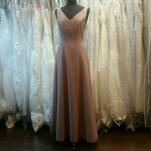 Muave Blush Long Dress
