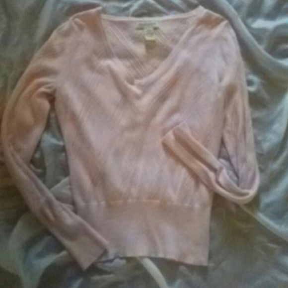Banana Republic soft pink top