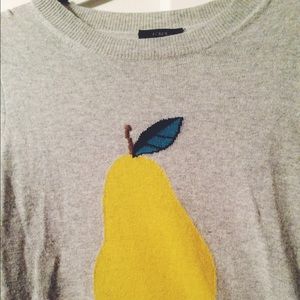 J. Crew Pear Sweater sz M