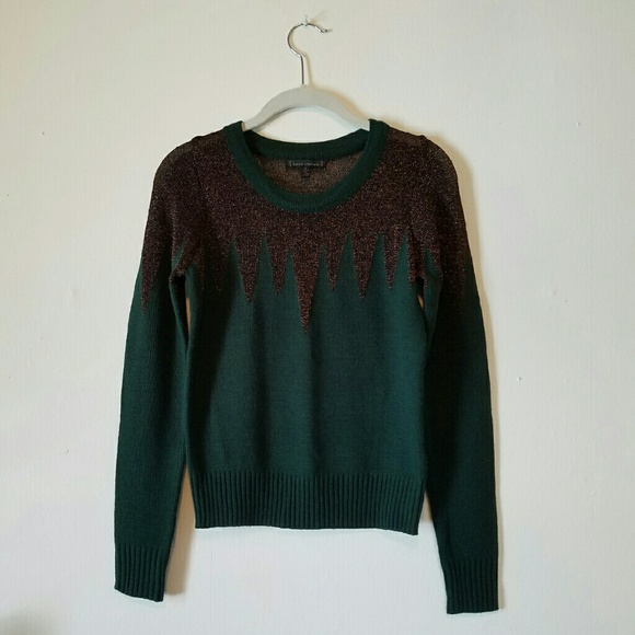 Lucca Couture Metallic Sweater