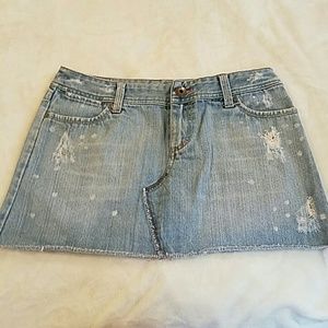 American Eagle Denim Mini Skirt  6