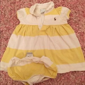 Play Condition Polo Dress and Bloomers 6 month