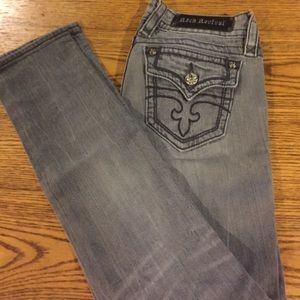 Rock Revival Gray Jeans