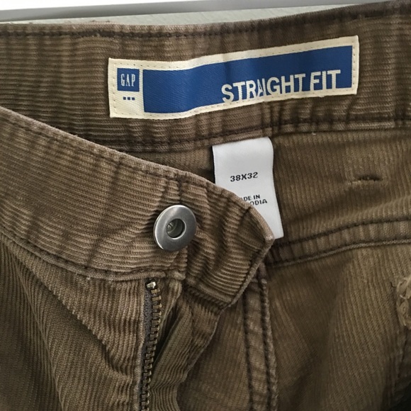 Gap straight fit corduroys