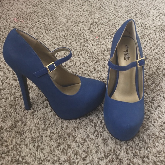 Navy Blue Heels