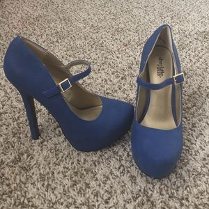 Navy Blue Heels