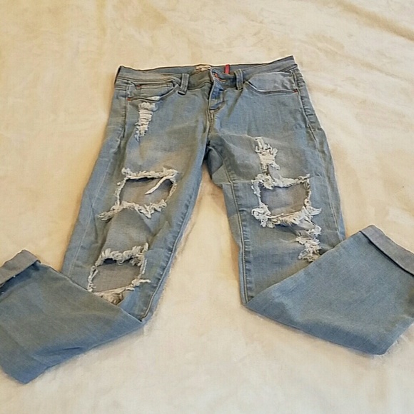 Destroyed Boyfriend Jean's from Fashion Nova