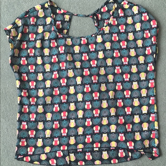 michelle Tops - Owl Shirt