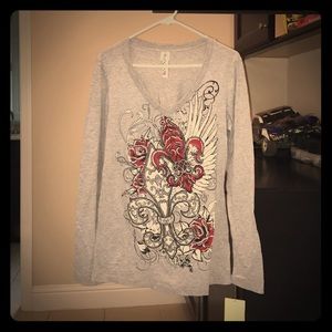 Cute long sleeve tee