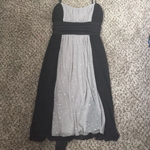 Black and sparkle dress