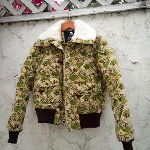 Tokidoki Goose Down Angry Clouds Jacket