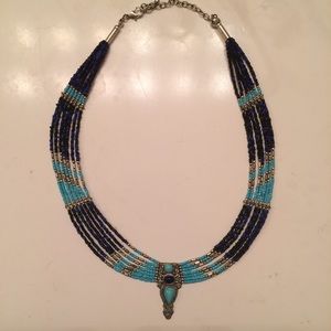Pretty blue/turquoise necklace
