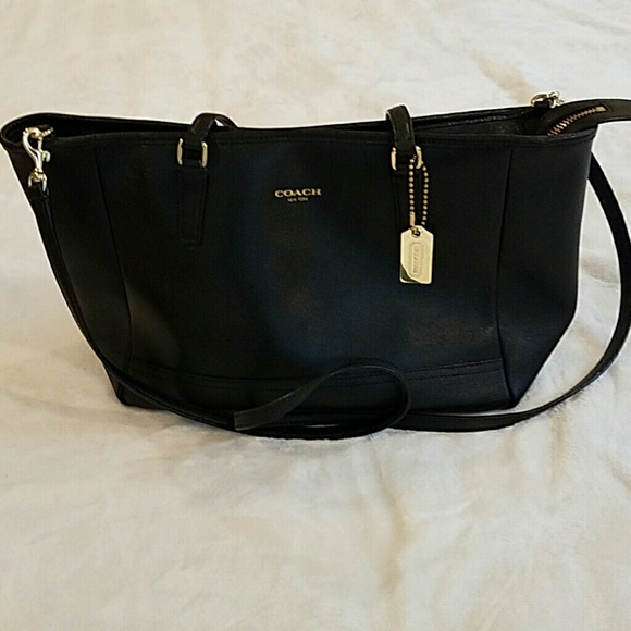 Coach Saffiano Leather Satchel