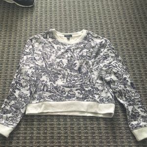 J Crew knit cropped sweater