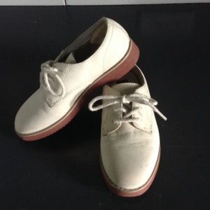 Suede Leather Cream Hush Puppies Boy Casual Loafer