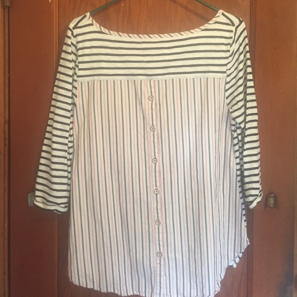 Anthropologie striped top ❤️💙