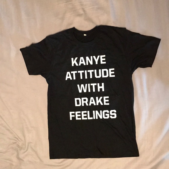 Kanye Attitude With Drake Feelings Short Sleeve T - Picture 5 of 5