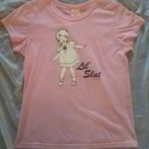 "Little Slut" David and Goliath baby-T