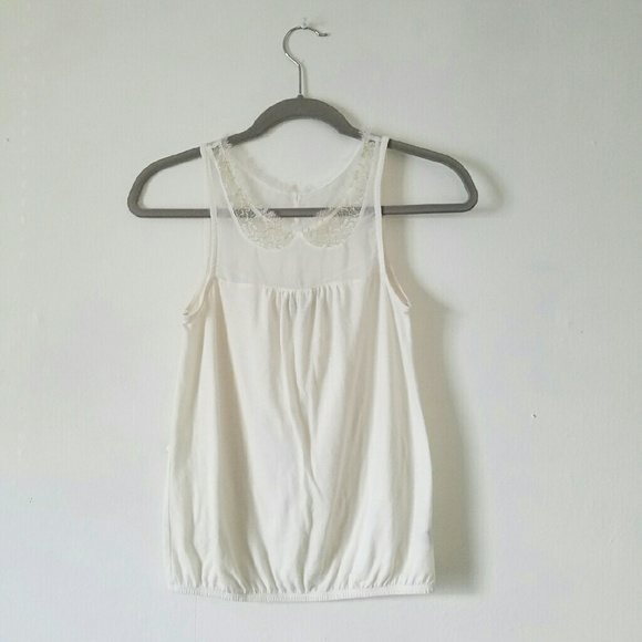 American Eagle Peter Pan Collar Tank