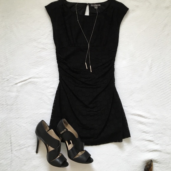 Forever 21 Dresses & Skirts - Black lace mini dress