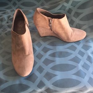 Vince Camuto wedge booties
